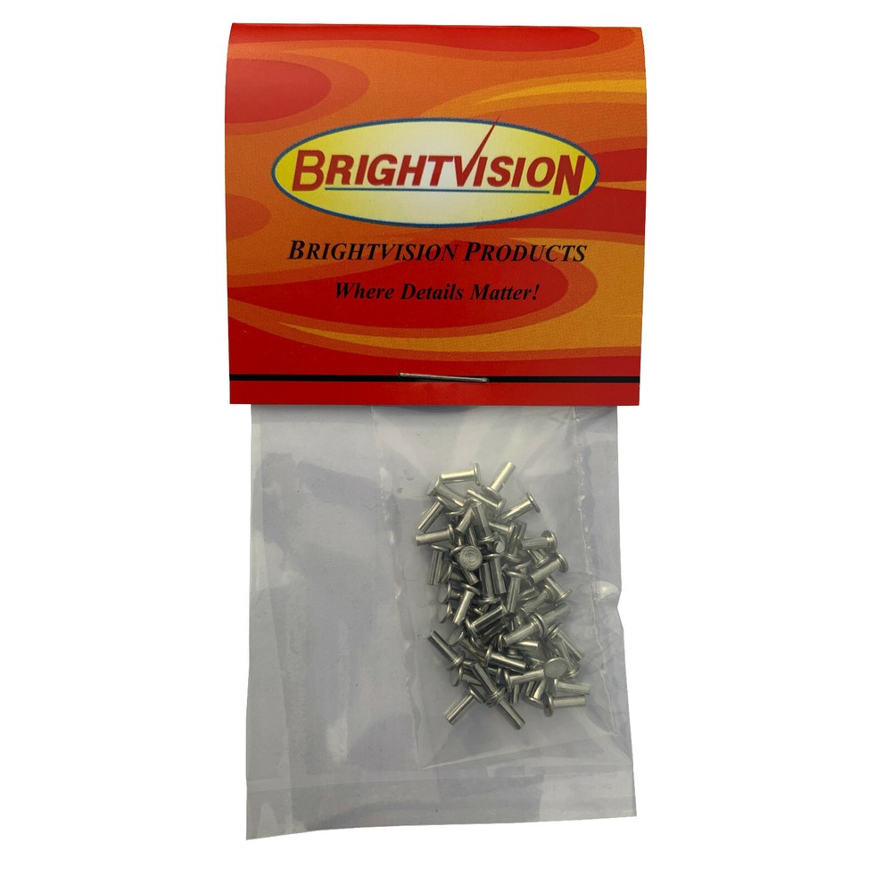 60 FLAT HEAD Rivets For Hot Wheels Matchbox Restoration & Custom Projects