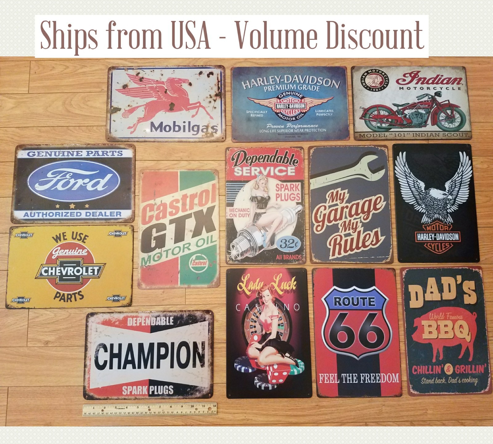 1949 Harley Panhead Sign Panhead Harley Motorcycle Sign Harley Davidson Tin Art