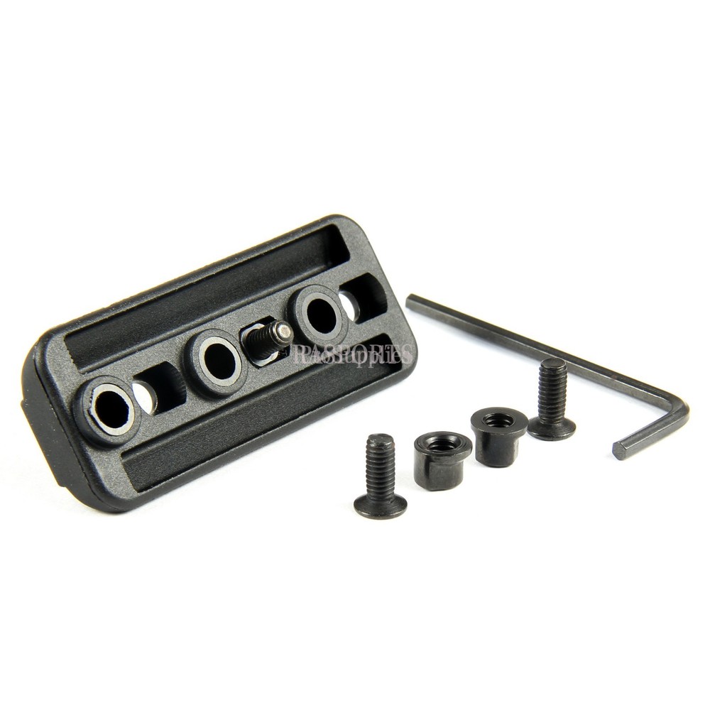 KeyMod Harris Bipod Adapter Low Profile Sling Swivel Stud Polymer Plastic