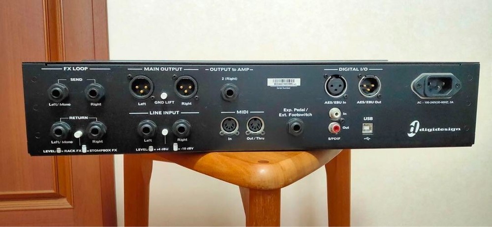 Avid Eleven Rack USB Audio Interface Guitar Preamp