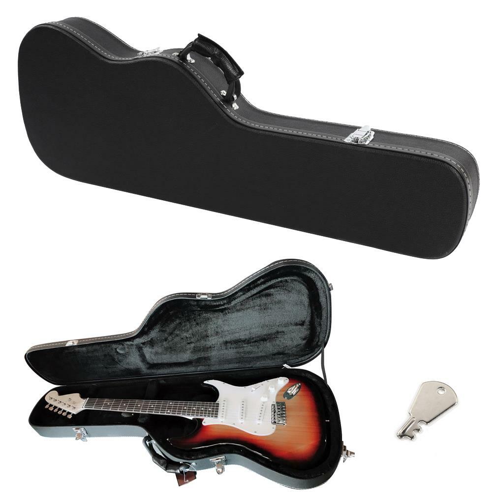 New Protable Flat Surface Special Shape ST Electric Guitar Hard Shell Case
