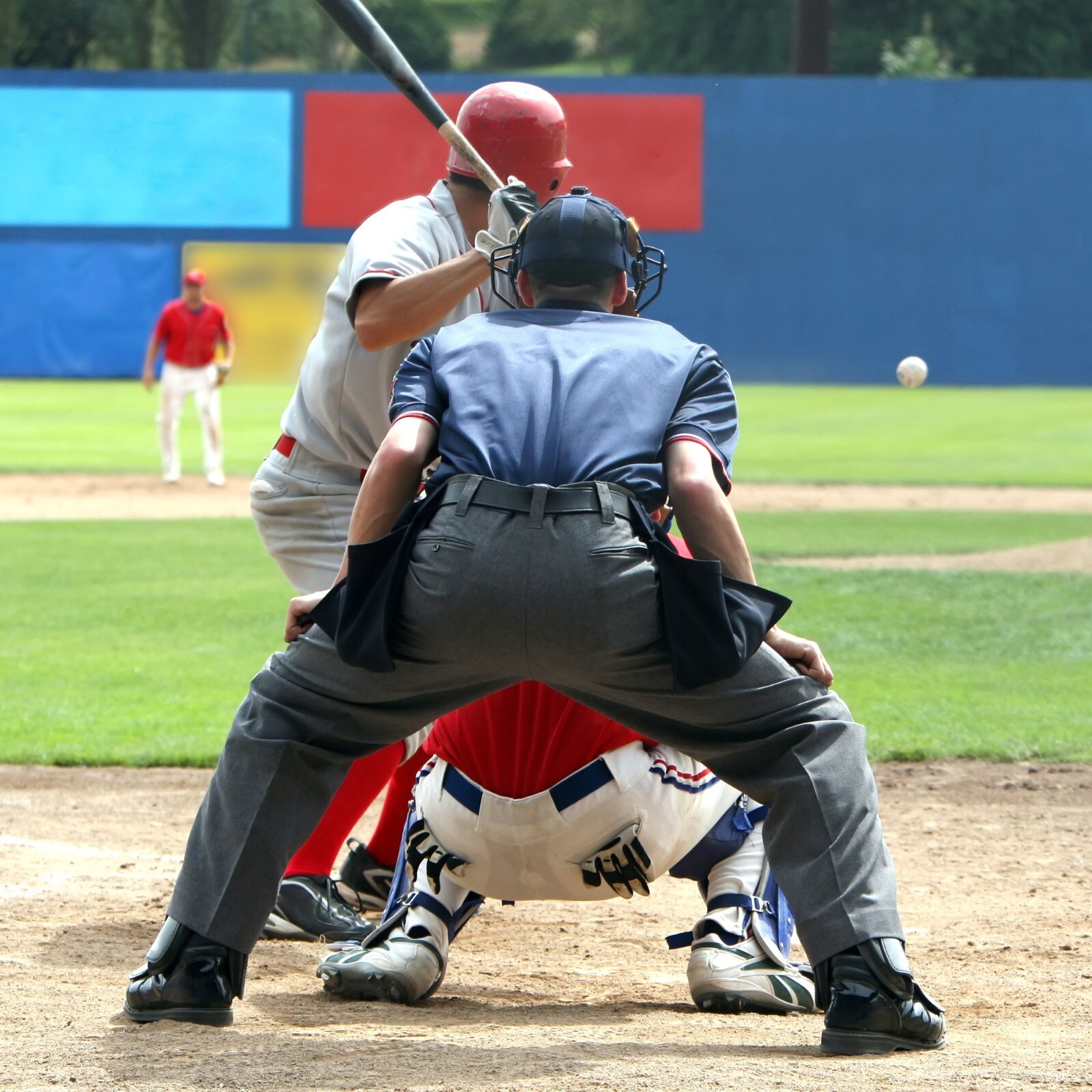 Murray Sporting Goods Navy Blue Short Sleeve Baseball and Softball Umpire Shirt