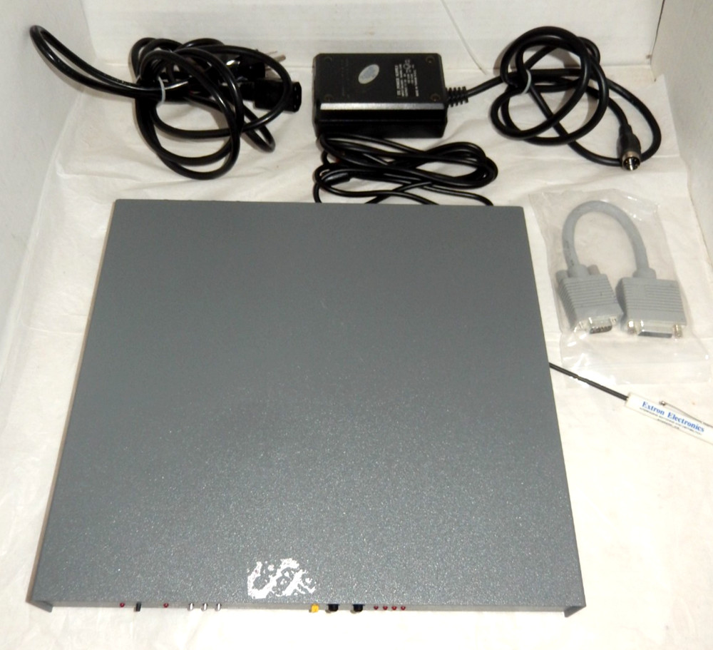 Extron Super Emotia Video Processor Down Scaler With Power Supply & Cables