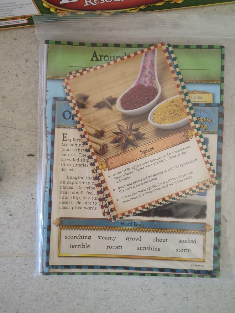 New EXPLORERS Resource Box Lakeshore Learning Homeschool Activity