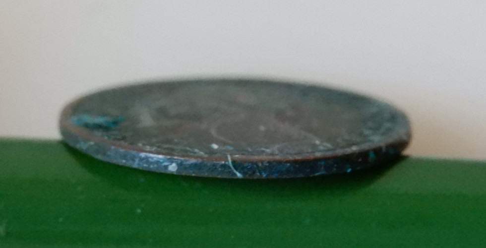 1861 Nova Scotia Half Cent Coin