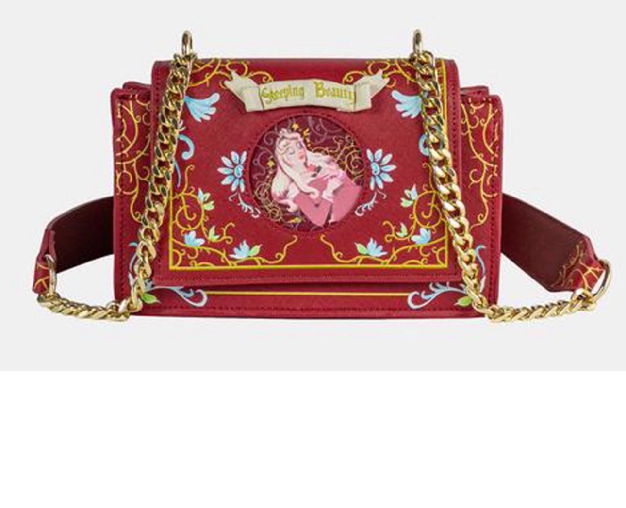 Rare Sleeping Beauty Baroque Crossbody Purse Brand New w/tags Danielle Nicole