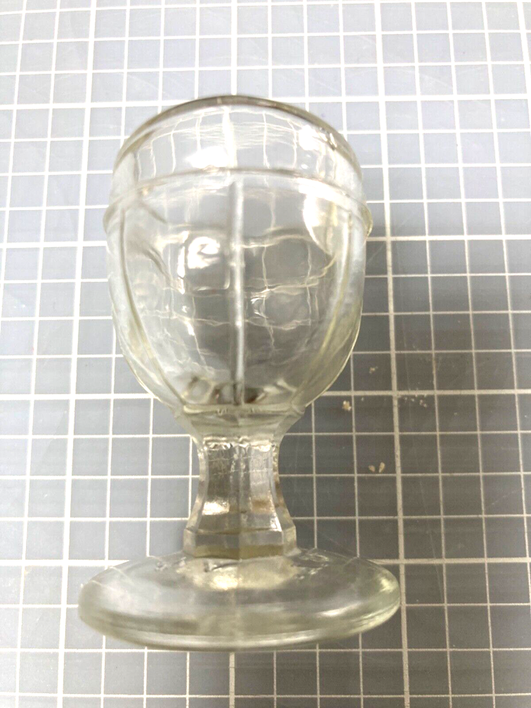 Deep Cobalt John Wyeth Eye Cup Bottles w/ Eye Cups