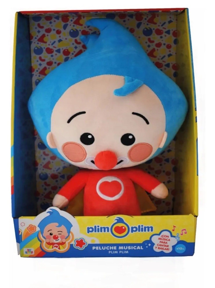 Stuffed Plim Plim Interactive  with Sound