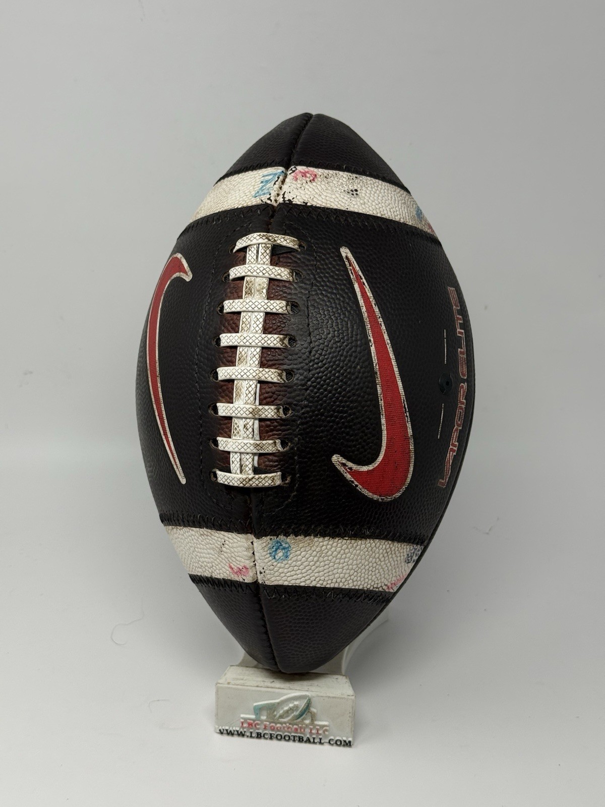 Nike Vapor Elite Leather Football NFHS NCAA Reg Size Footbal Game Prepped