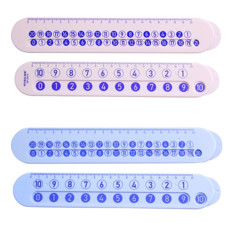 Digital Decomposition Ruler Toy Double-Sided Number Decomposition Ruler Math
