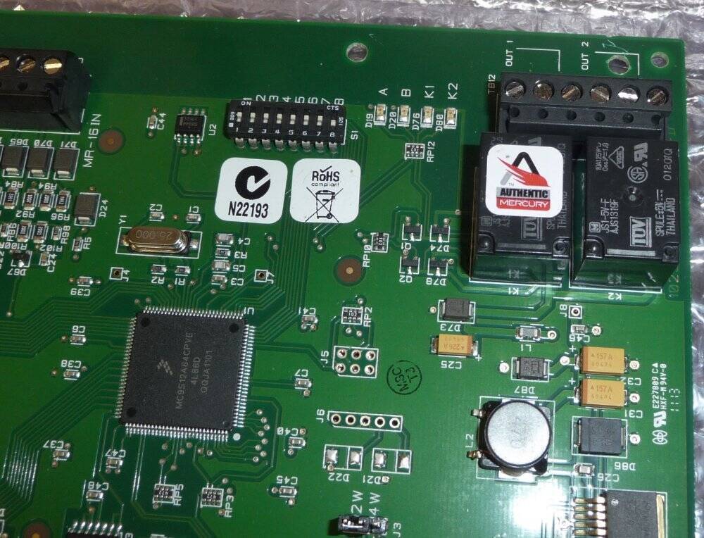 LENEL LNL-1100 Security Alarm Input Control Module Board Used