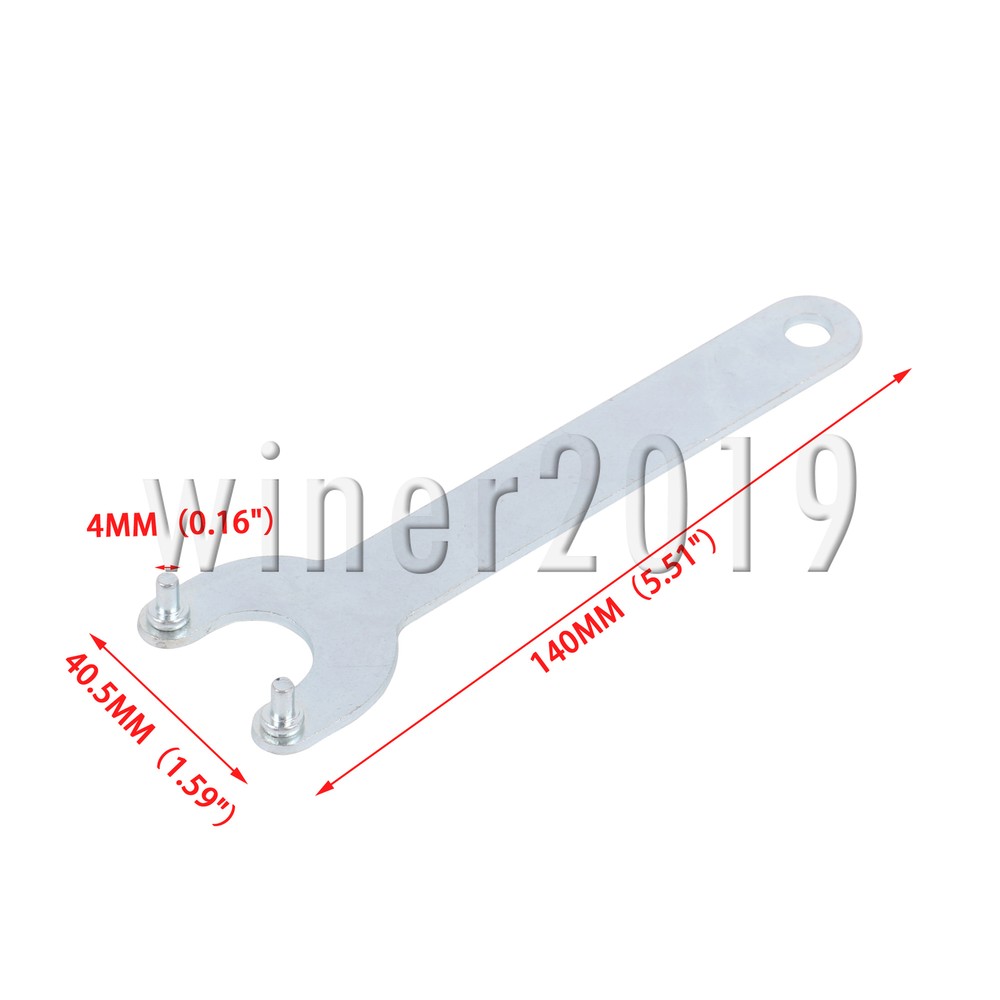 Angle Grinder Wrench Galvanized Iron Spanner Replacement for Bosch Hitachi 125
