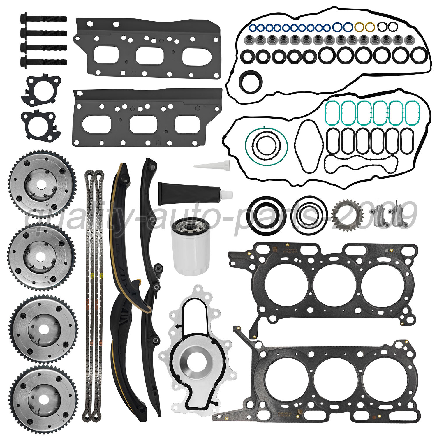3.5L Engine Timing Chain Kit For 2017-2024 Ford F150 Ecoboost 18-24 Expedition