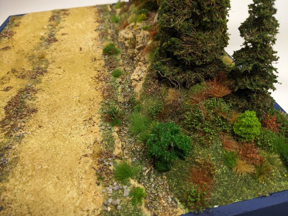 Built 1:35 Scale WWII Eastern Front Diorama