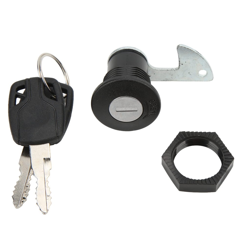 Tail Trunk Lock Universal Rear Trunk Lock & Keys Set Scooter Fitting Tail Loc...