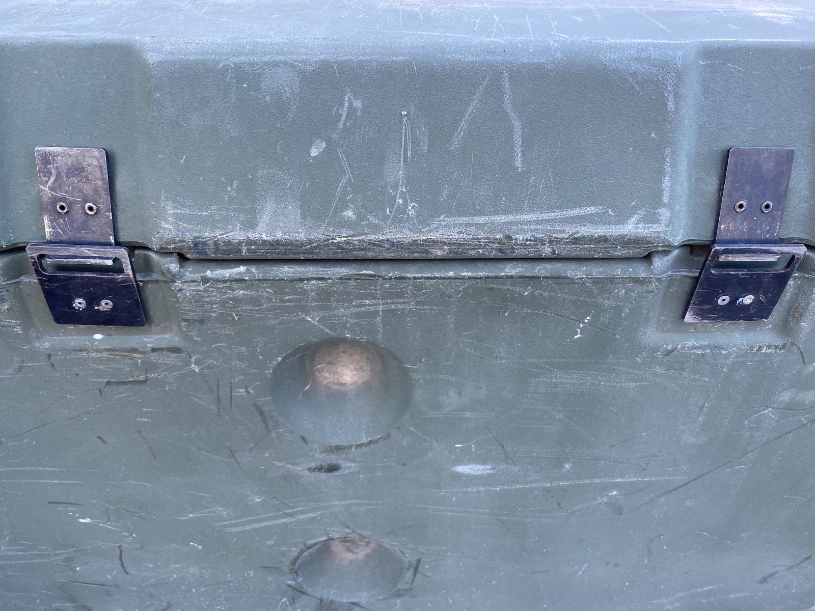 Hardigg US Military Surplus Portable Green Field Desk