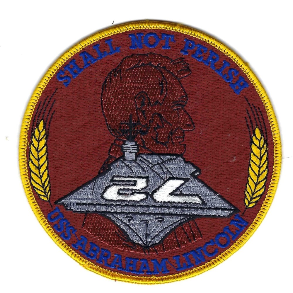 CVN-72 USS ABRAHAM LINCOLN(5 INCH) patch