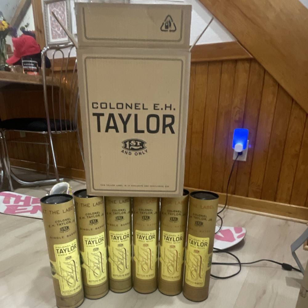 Colonel E.H. Taylor Distillery Advertising Packaging Tubes & Box