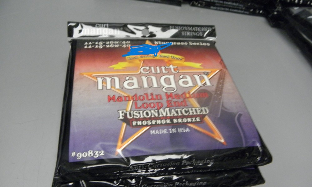 2-SETS CURT MANGAN PHOSPHOR BRONZE MANDOLIN STRINGS MEDIUM LOOP END