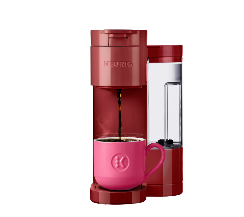 Keurig K-Express Essentials Red Single-Serve K-Cup Pod Coffee Maker