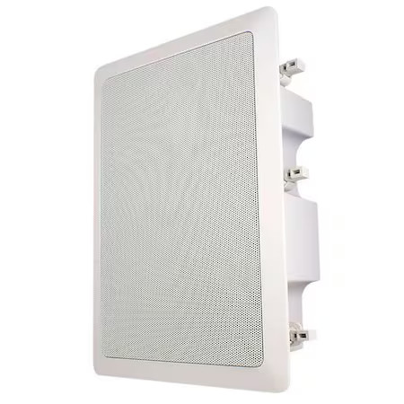 Speco Technologies Sp6mawt Speaker With Backbox, White