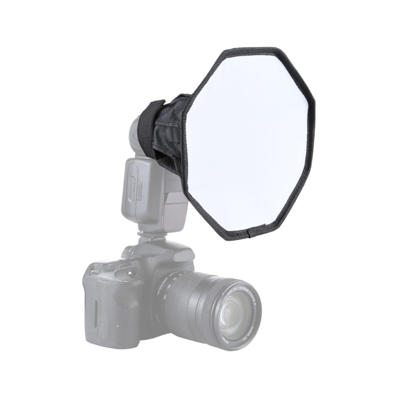 20cm Foldable Flash Reflector Octagon Softbox for Camera Lighting Modifier