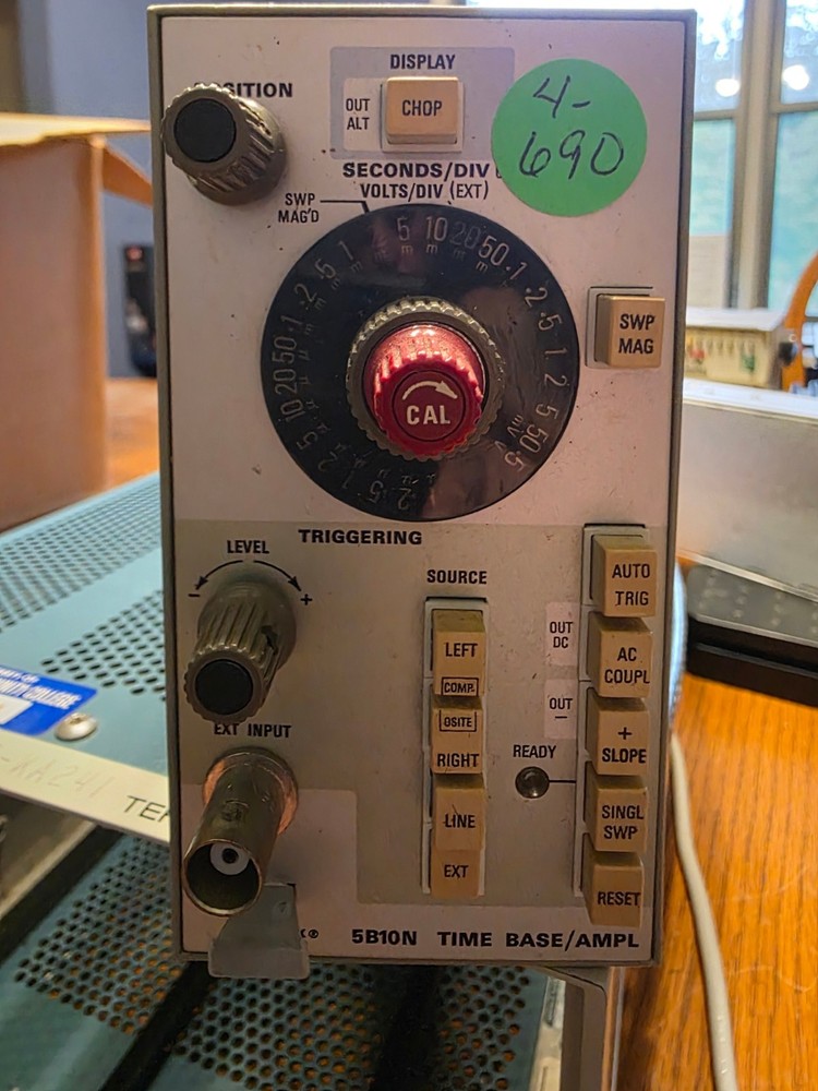 Tektronix 5B10N Time Base/ Amplifier Module Plug-in