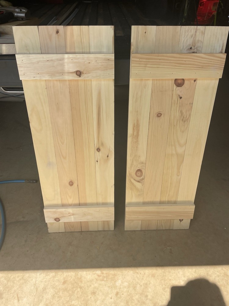 Custom Built Window Shutters