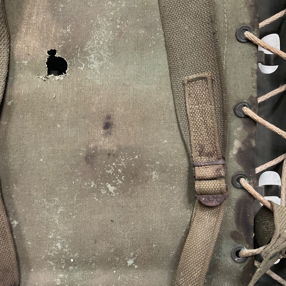 ORIGINAL WWII US ARMY J1944 EQUIPMENT AMMO CARRY PACK BOARD BACKPACK-DATED 1944