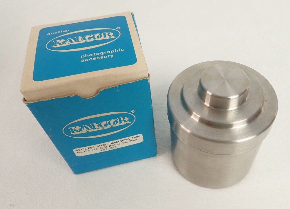 Kalcor Stainless - Film Processing Tank & Cap 35mm