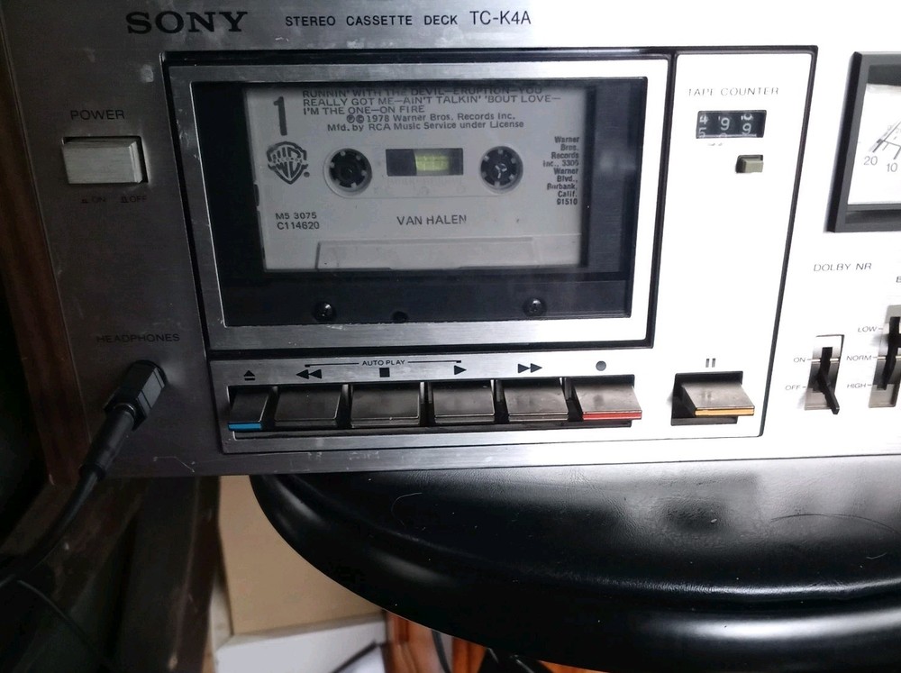 Sony TC-K4A Vintage Stereo Cassette Deck