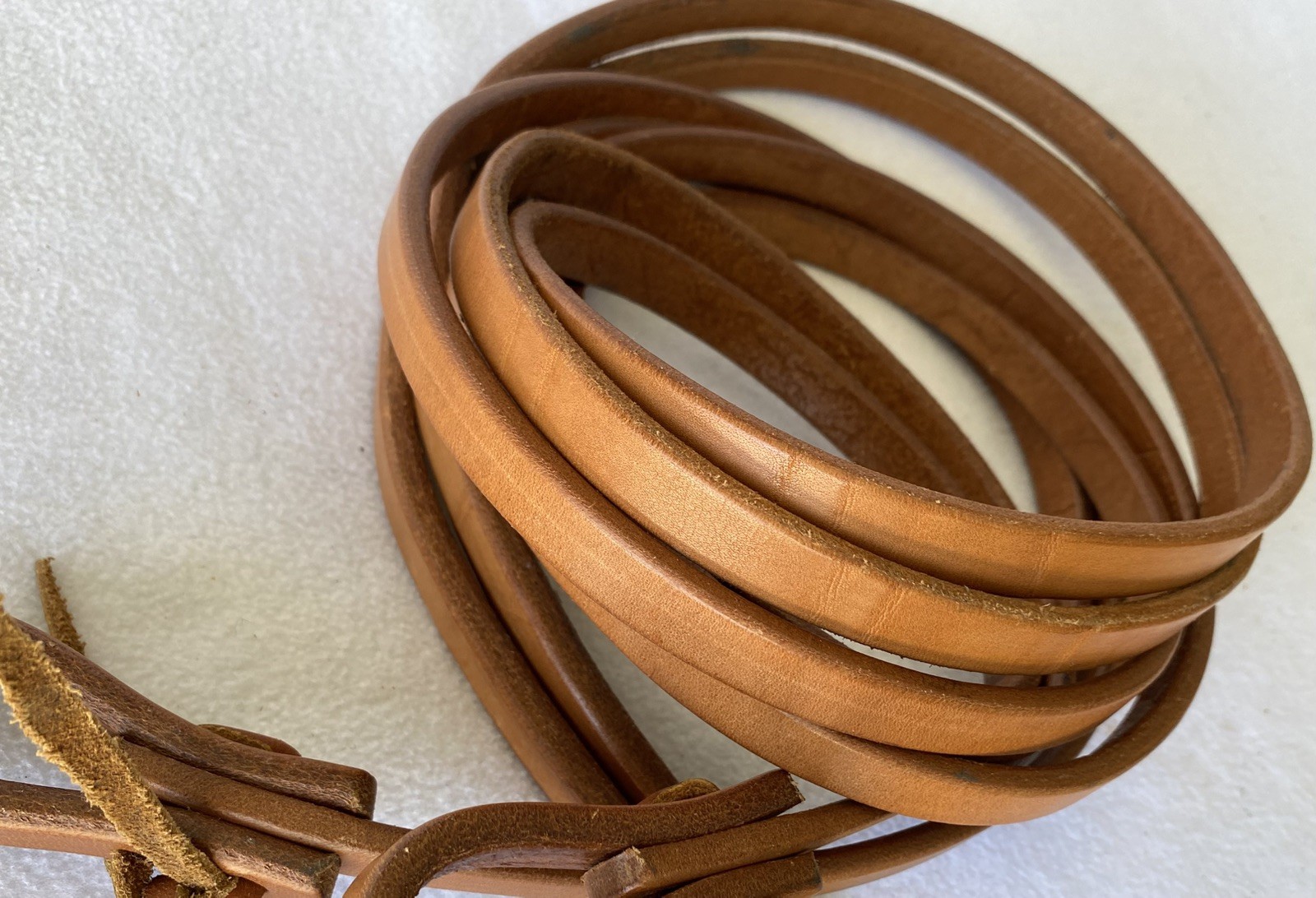 New BILLYY ROYAL Top QUALITY 8'2" x5/8" Harness Leather Split REINS~SHOW~TRAIN