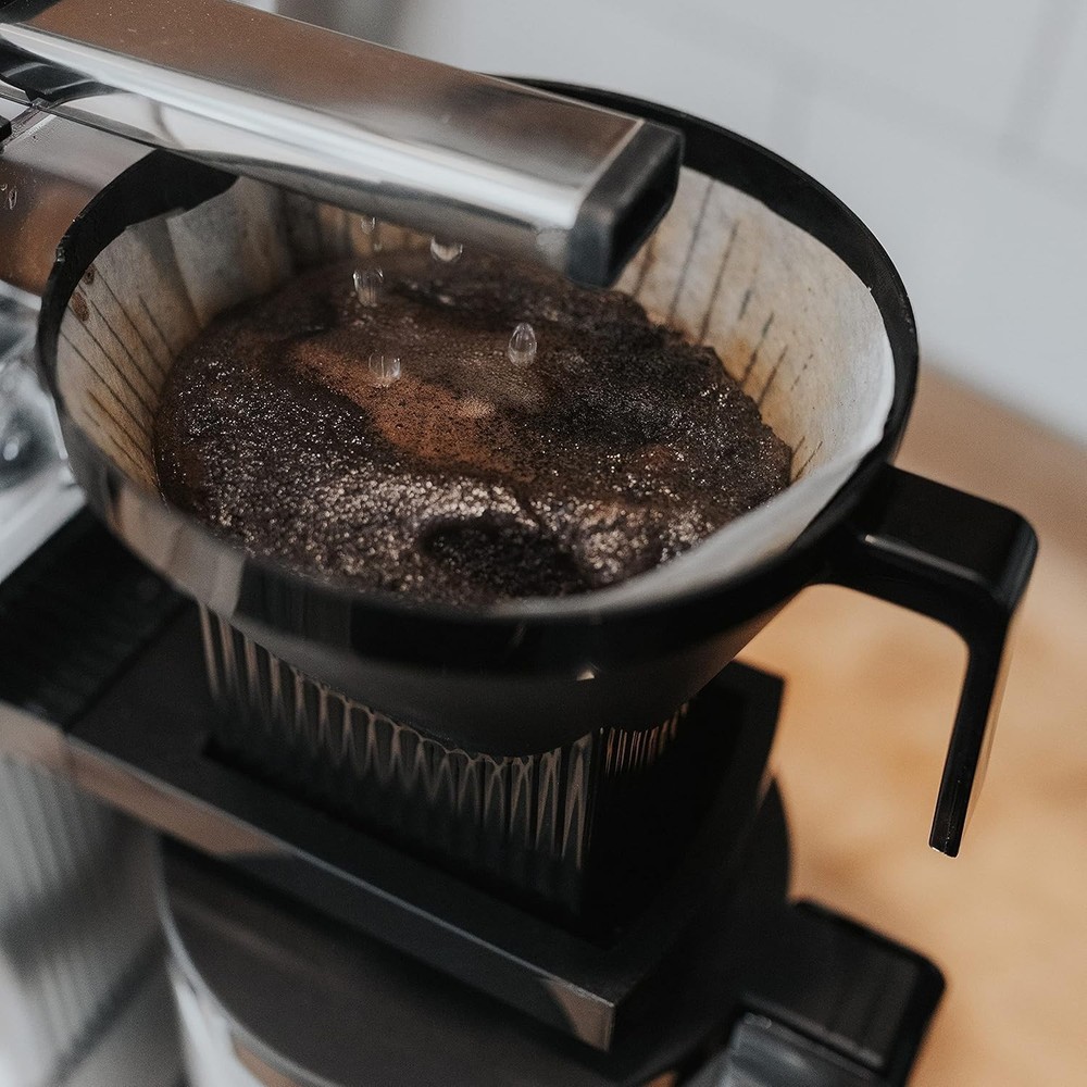 Effortless Brewing with Moccamaster 40 oz Drip Coffee Maker - Quiet & Automatic