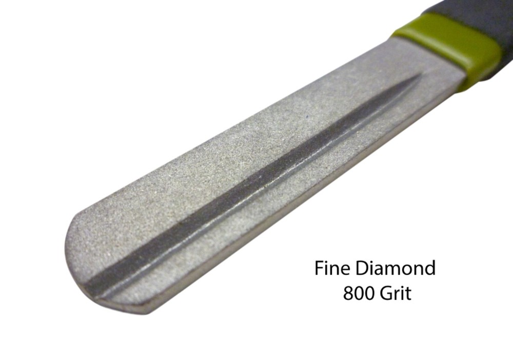 Sharpener and Hone Fishing Hook Sharpener Duel Sided Diamond Grit Fine/Medium