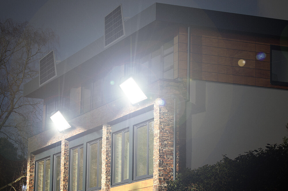 Solar Motion Sensor 1080P WiFi IP Camera CCTV APP Control LED Security Light