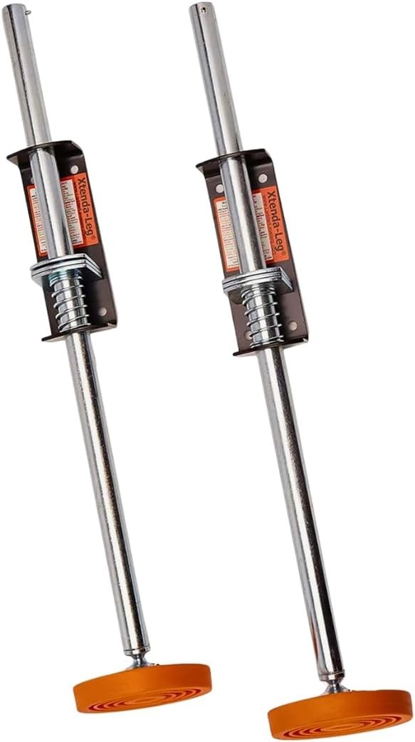 Adjustable Ladder Leveler with Anti-Slip Rubber Feet for Safety and Stability