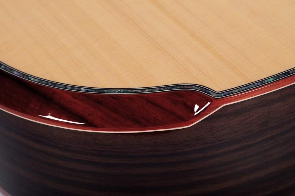 STANSEN T-920C high-quality acoustic guitar, solid spruce top