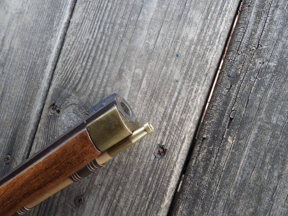 CVA Jukar Kentucky Pistol Ramrod Solid Hickory With Brass Threaded Ends