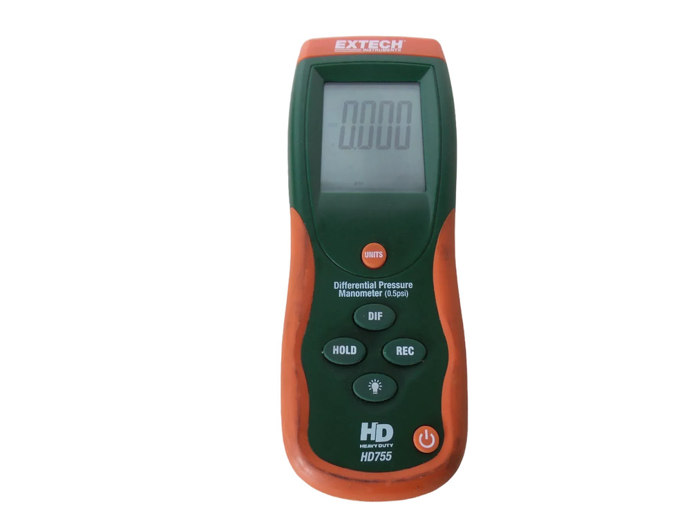 Extech HD755 Differential Pressure Manometer - Free Shipping