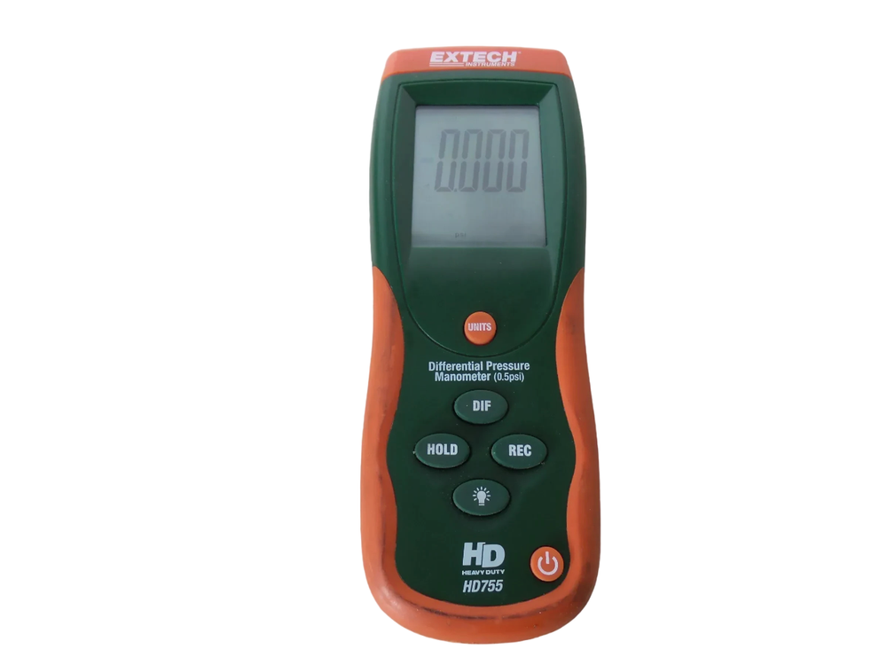 Extech HD755 Differential Pressure Manometer - Free Shipping