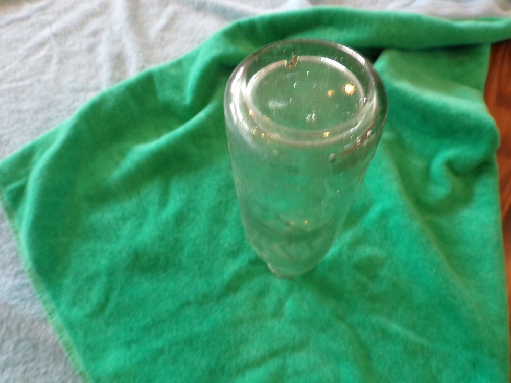 Aqua Bottle E.P. Shaw & Co Ld Unusual