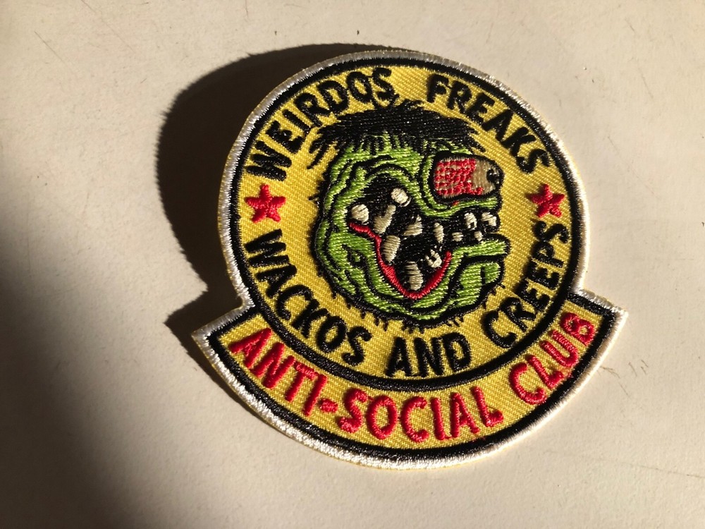 WEIRDOS CYCLOPS WITH BAD TEETH CAR CULTURE PATCH