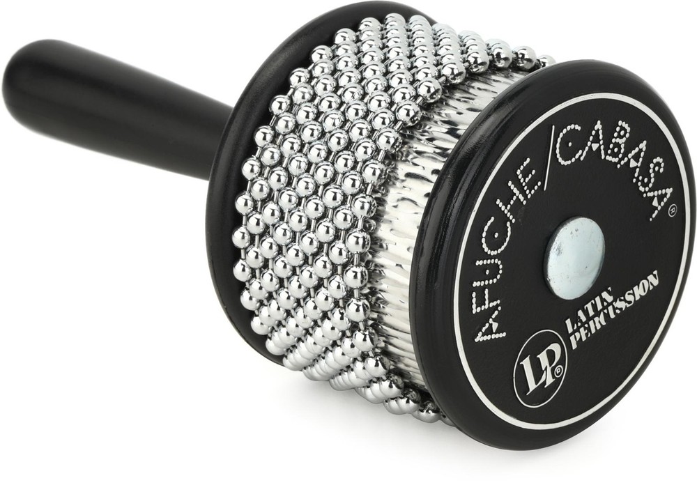Latin Percussion Afuche/Cabasa Mini - Black Plastic Frame