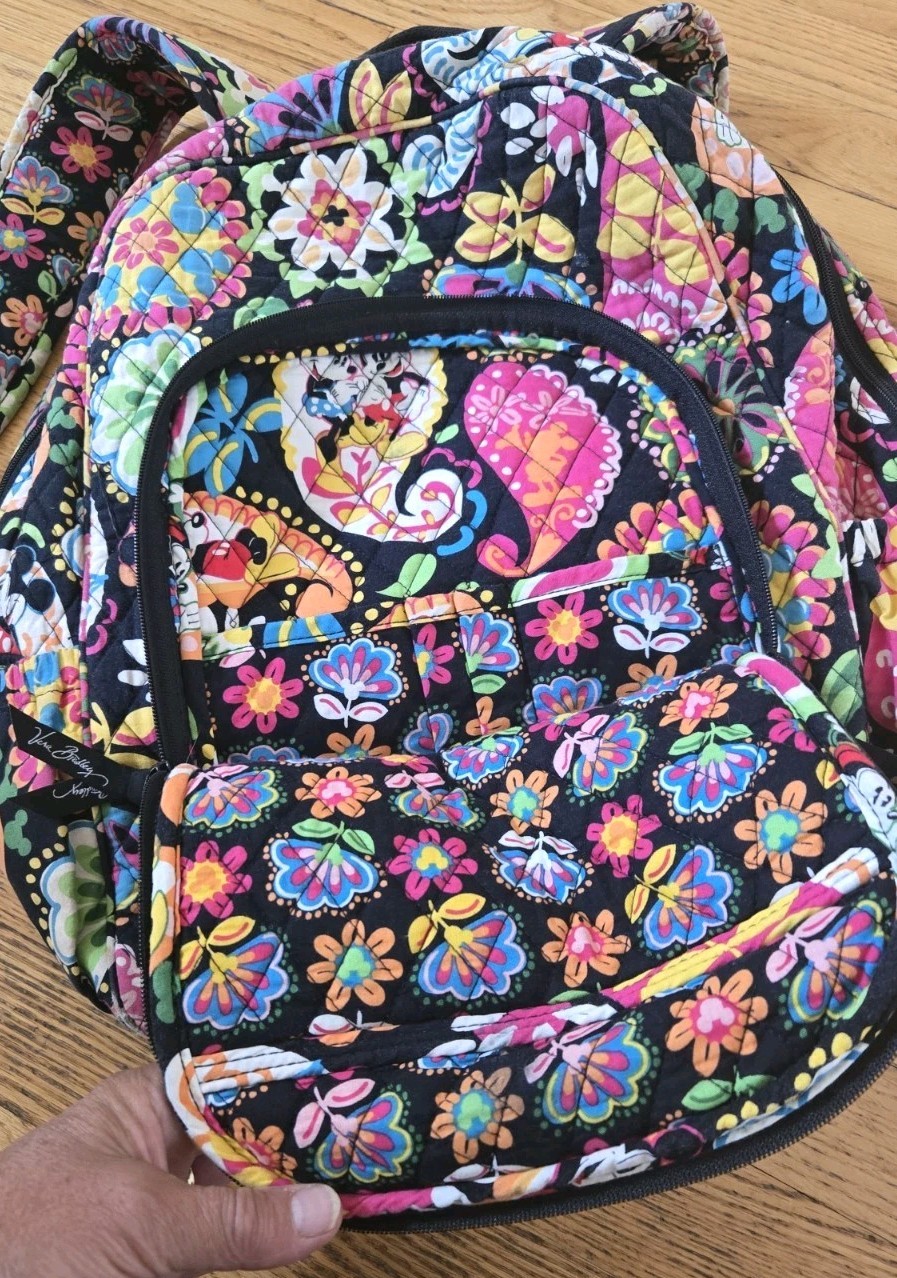 Vera Bradley Disney Parks Midnight With Mickey Campus Backpack Retired