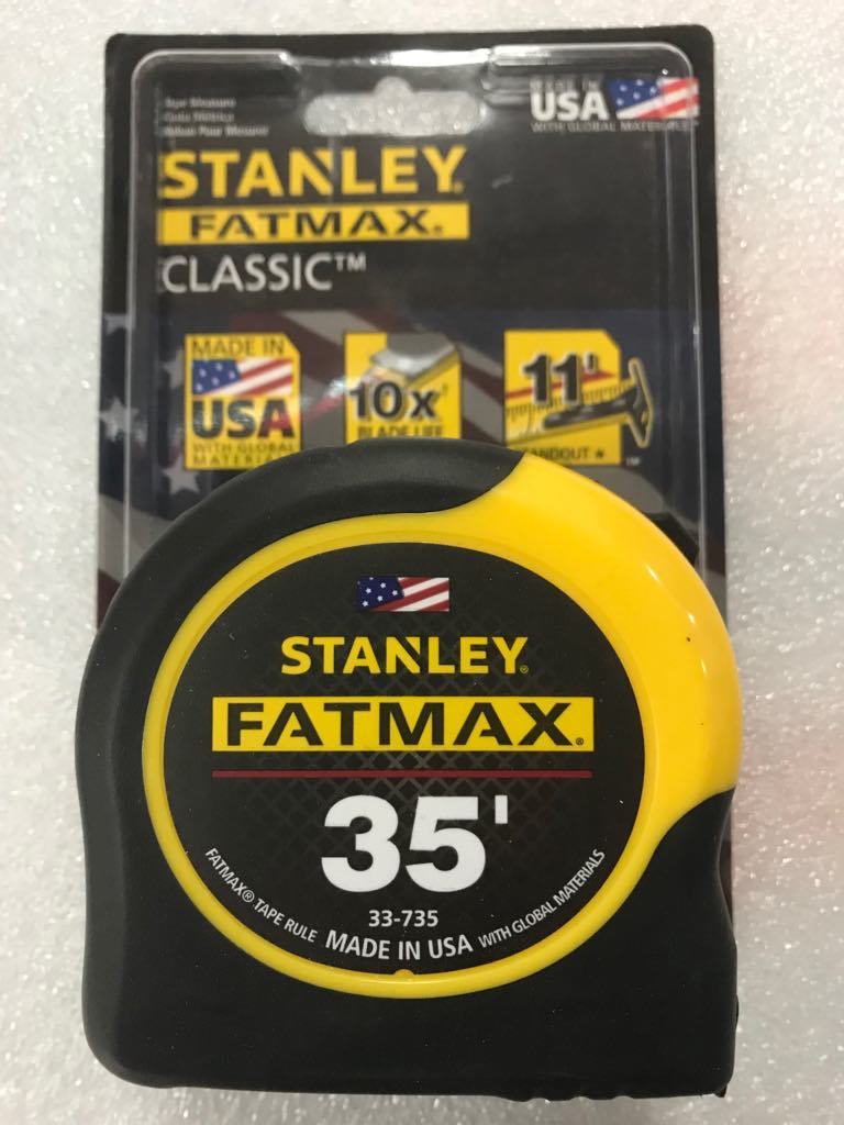 35' Stanley Fatmax Tape Measure # 33-735