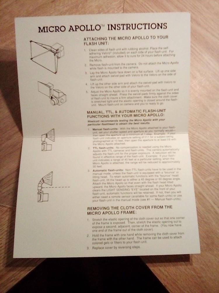 Wescott Micro Apollo Light Modifier