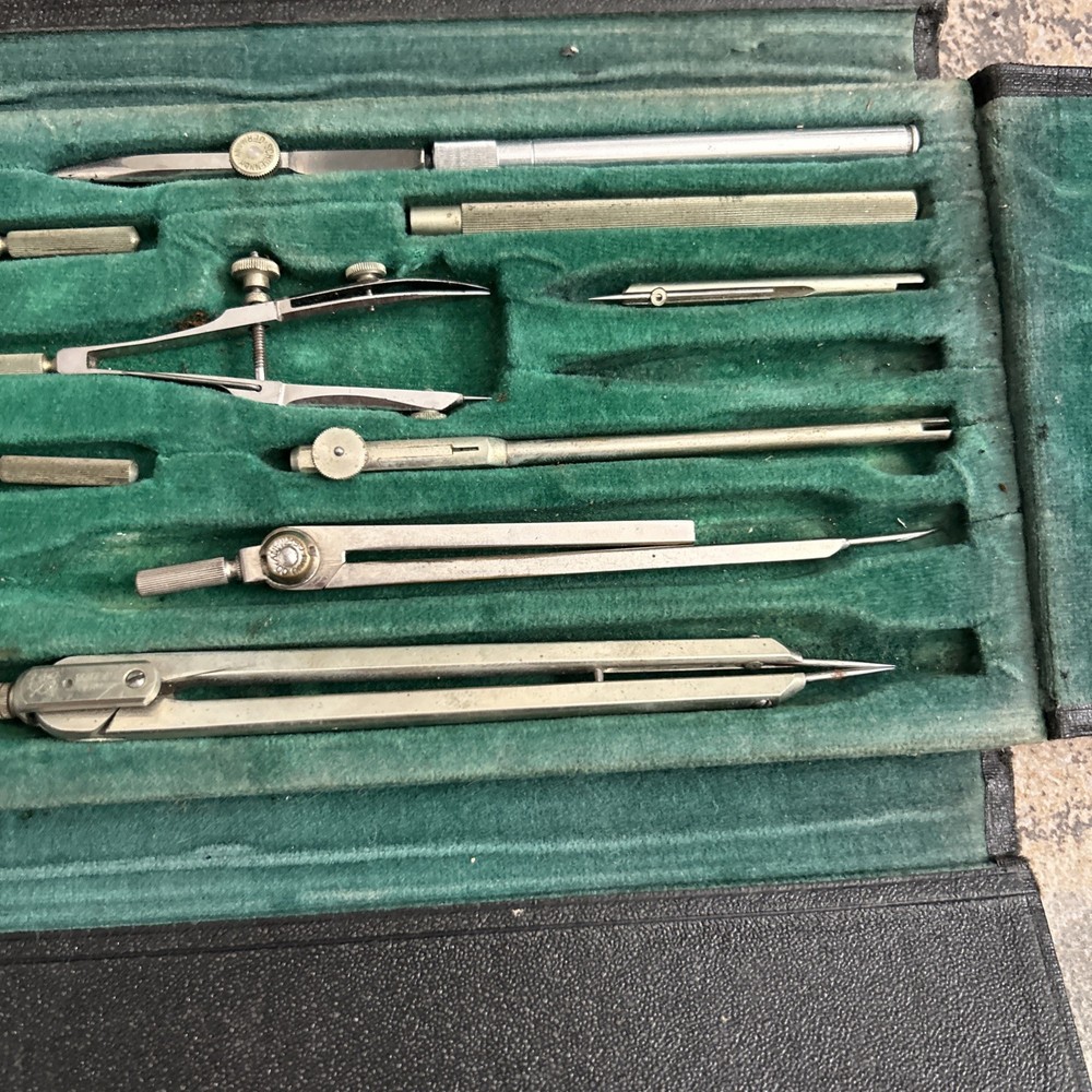 Vintage Tower Drafting Tool Kit GERMANY Nice!