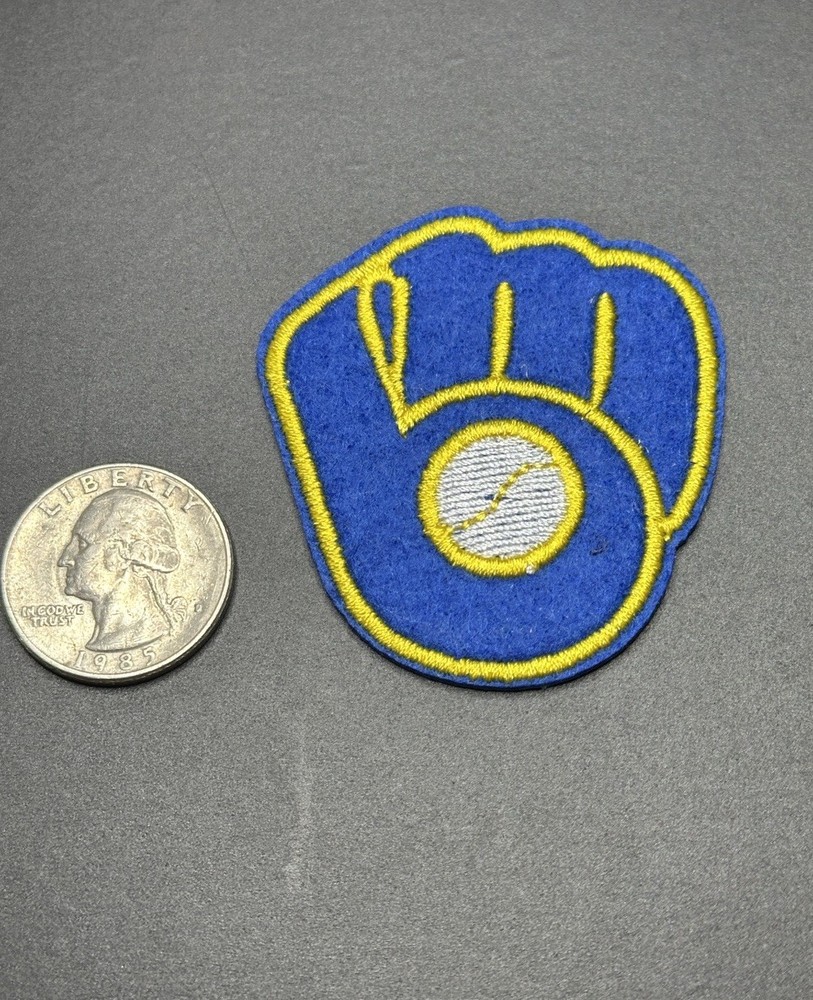 Milwaukee Brewers Embroidered Iron On Patch