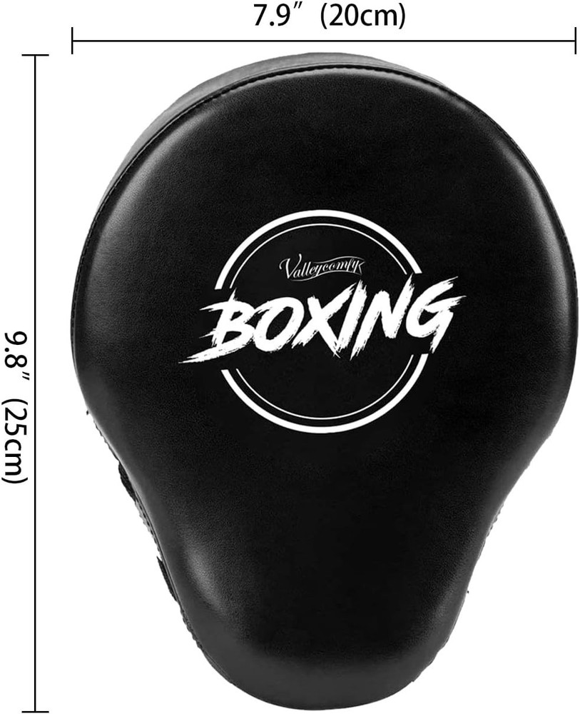 Ambidextrous Punching Mitts - Lightweight Focus Hand Pads for Training