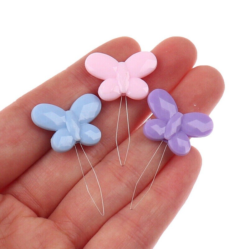 Butterfly Needle Threader Threader Wire Stitch Insert Tool 10Pcs Sewing Machine